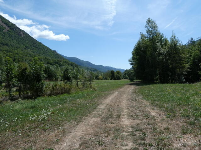 discesa lungo il Chisone