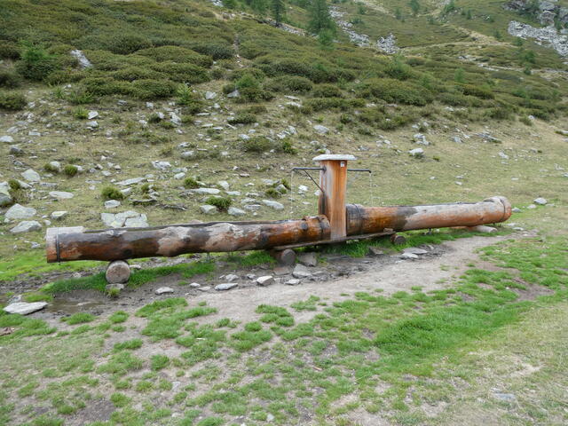 fontana presso il lago Lauson