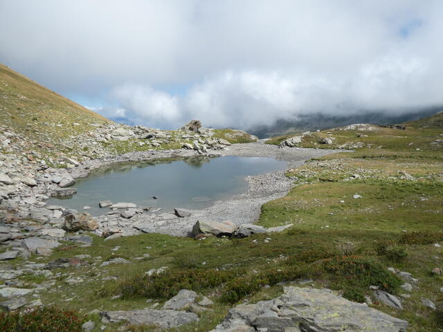 il primo lago di Conca Cialancia