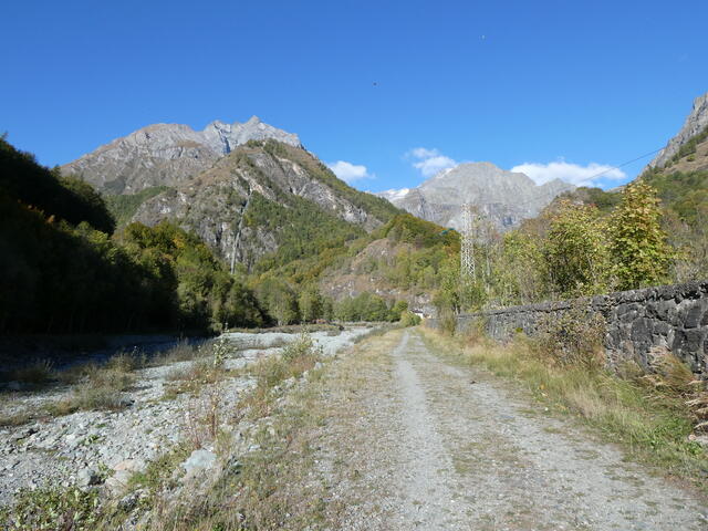 il tratto iniziale lungo lo Stura di Viù