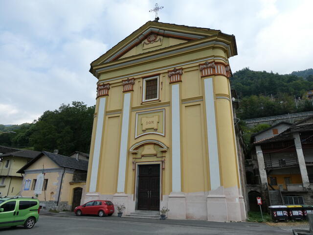 la chiesa di Mocchie